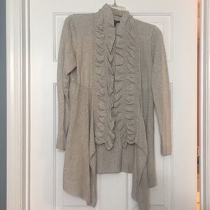 Cardigan - Textured, Ruffled
